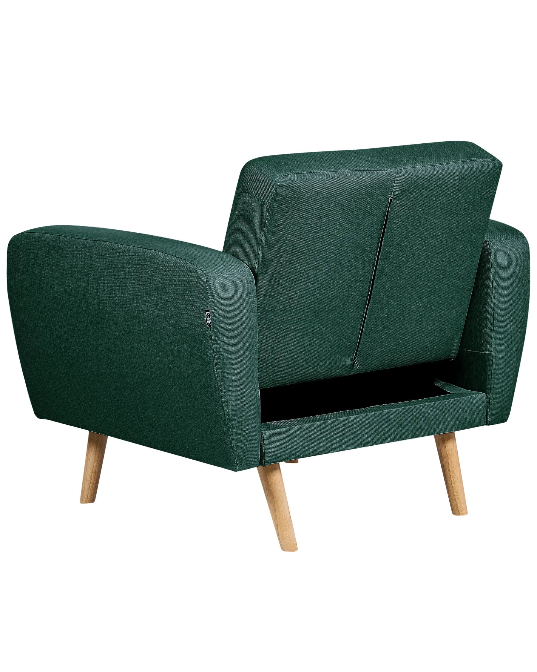 Armchair FLORLI Fabric Dark Green