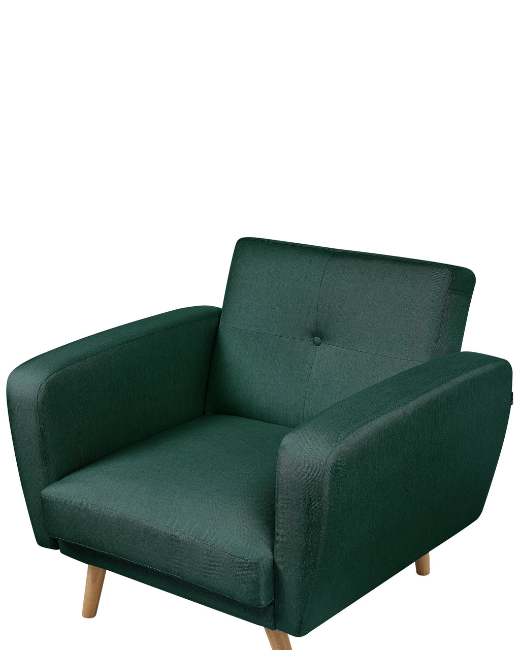 Armchair FLORLI Fabric Dark Green