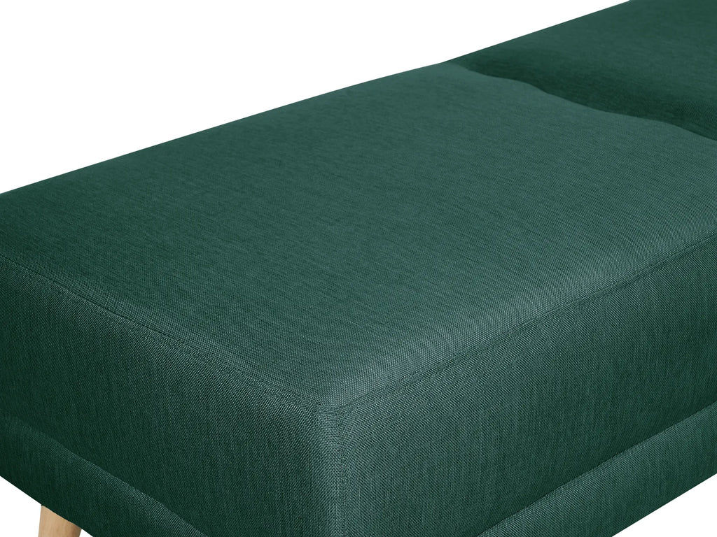 Ottoman FLORLI Fabric Dark Green