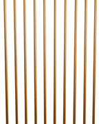 Set of 2 Bar Chairs PENSACOLA Metal Gold