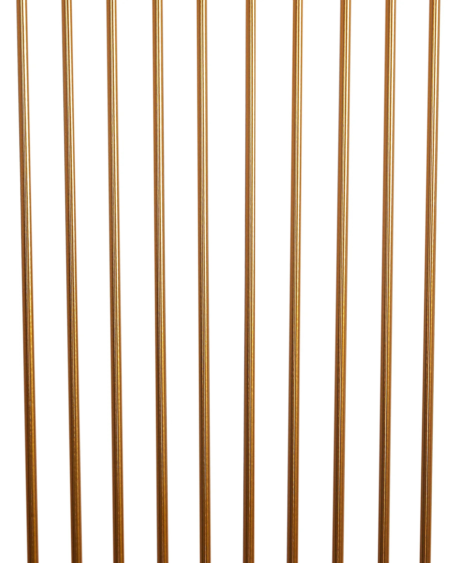 Set of 2 Bar Chairs PENSACOLA Metal Gold