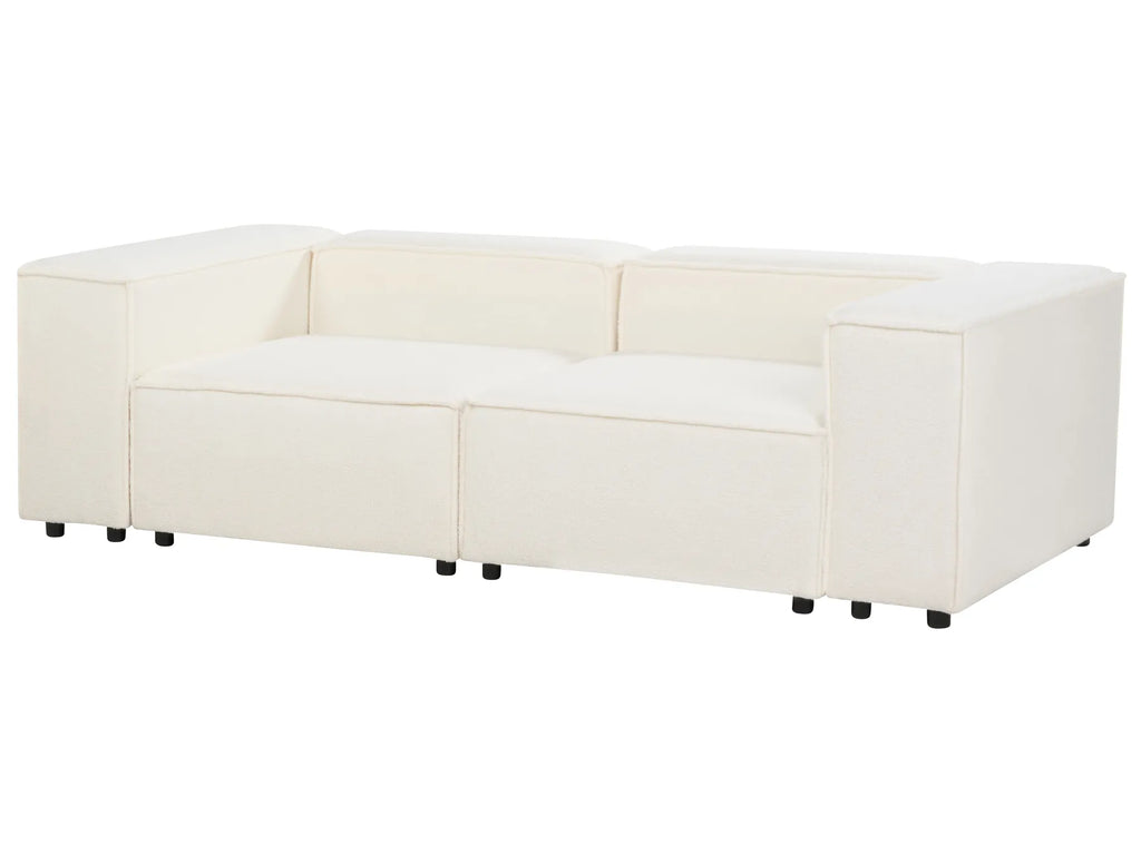 Modular Sofa 2 Seater APRICA Boucle Off-White