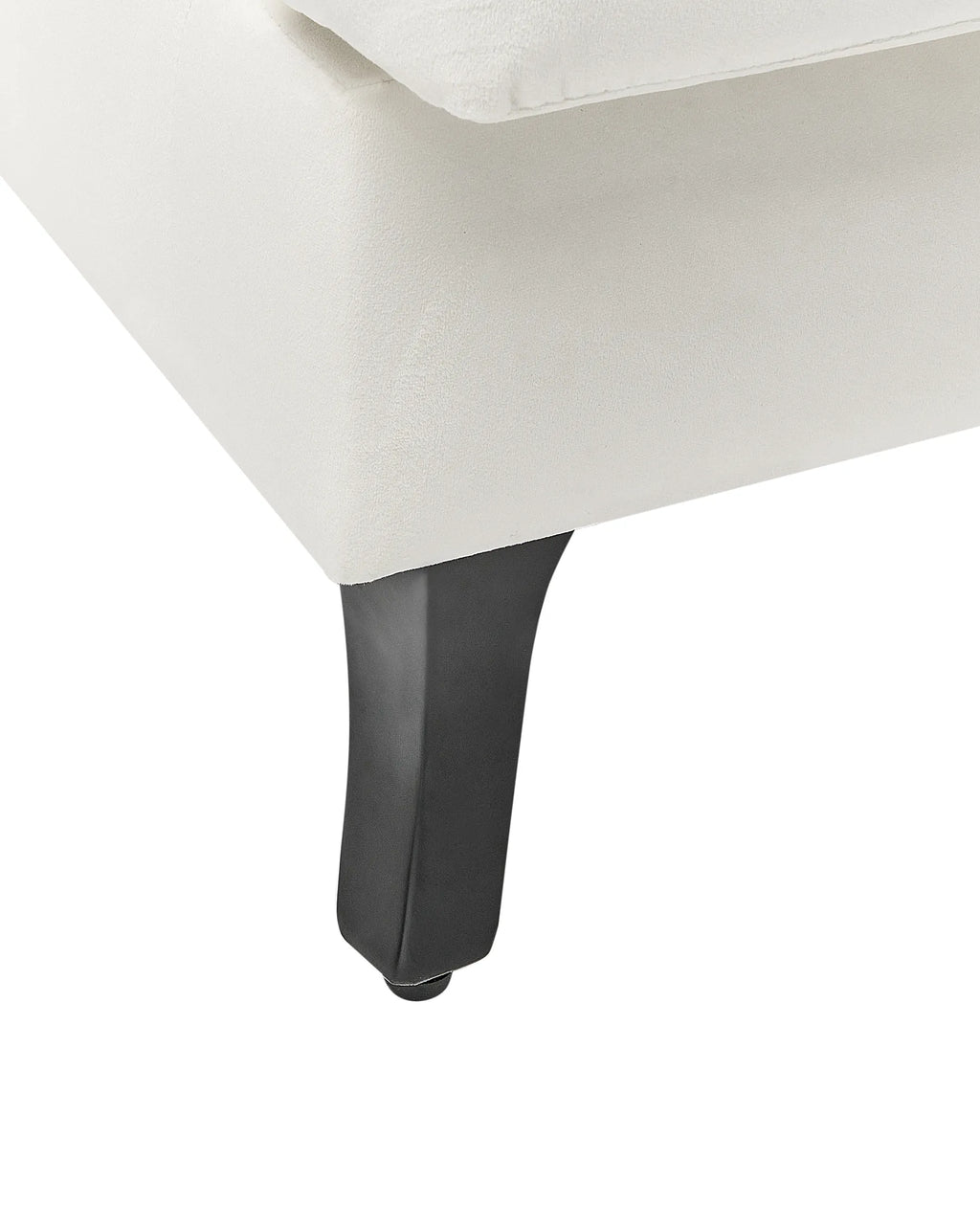 Wingback Chair ALTA Velvet Off-White