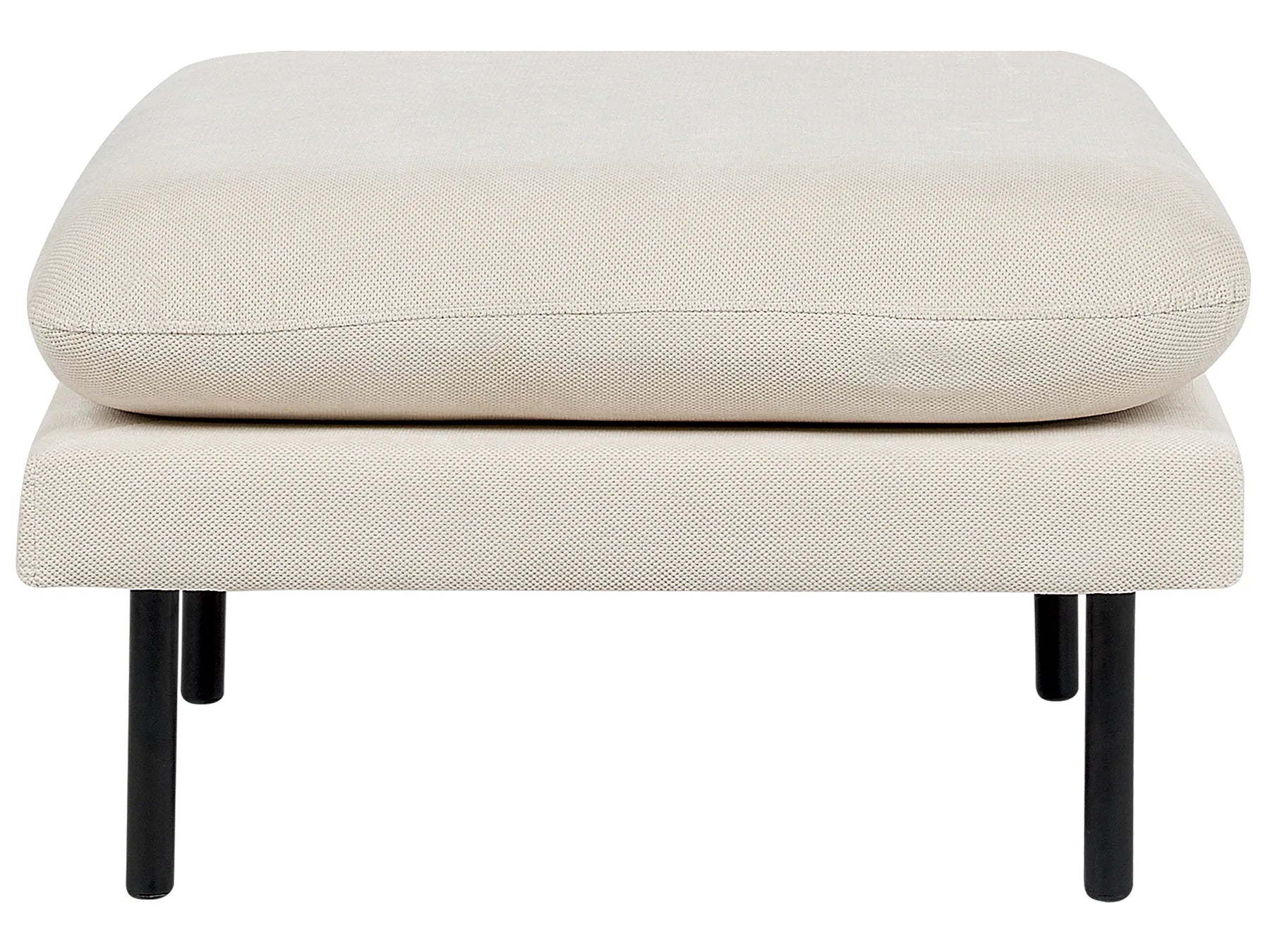 Ottoman VINTERBRO Fabric Light Beige