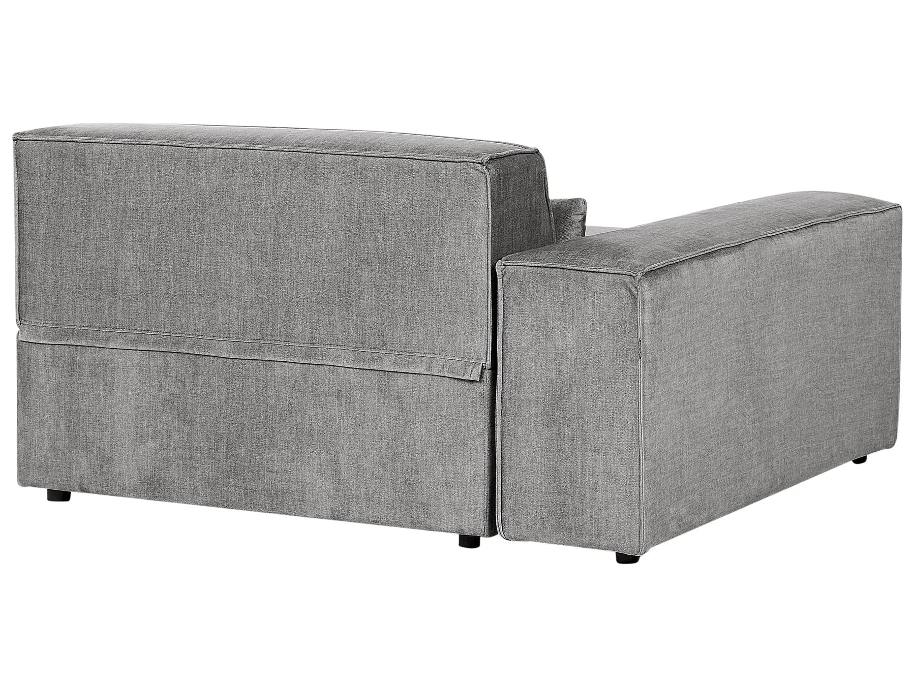 Corner Seat HELLNAR Fabric Grey Right Hand