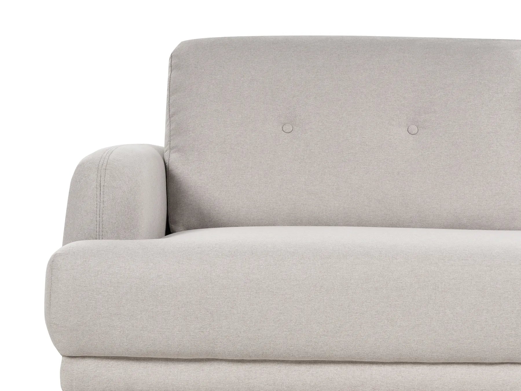 Sofa 2 Seater TUVE Fabric Taupe