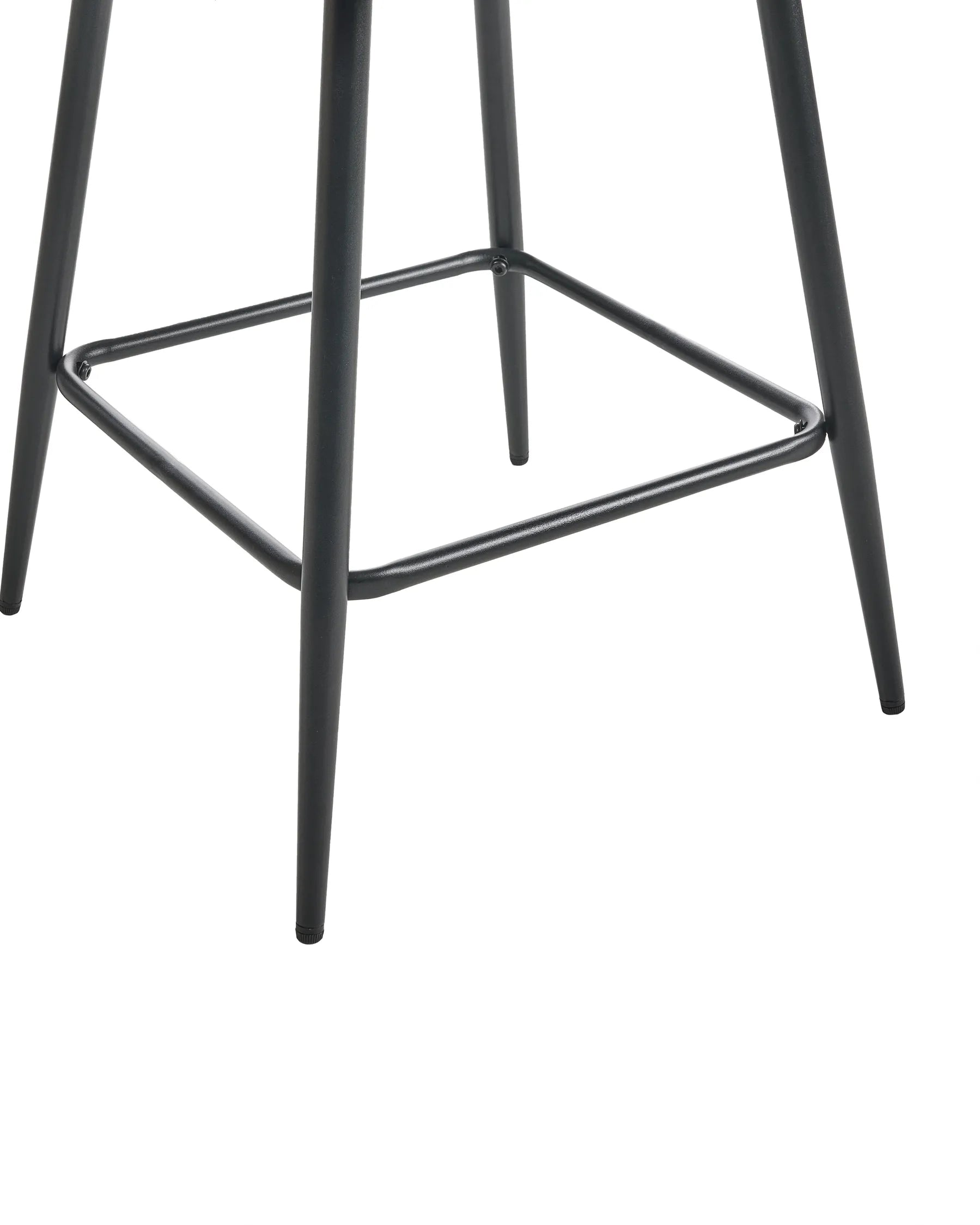 Set of 2 Bar Chairs SANILAC Velvet Taupe