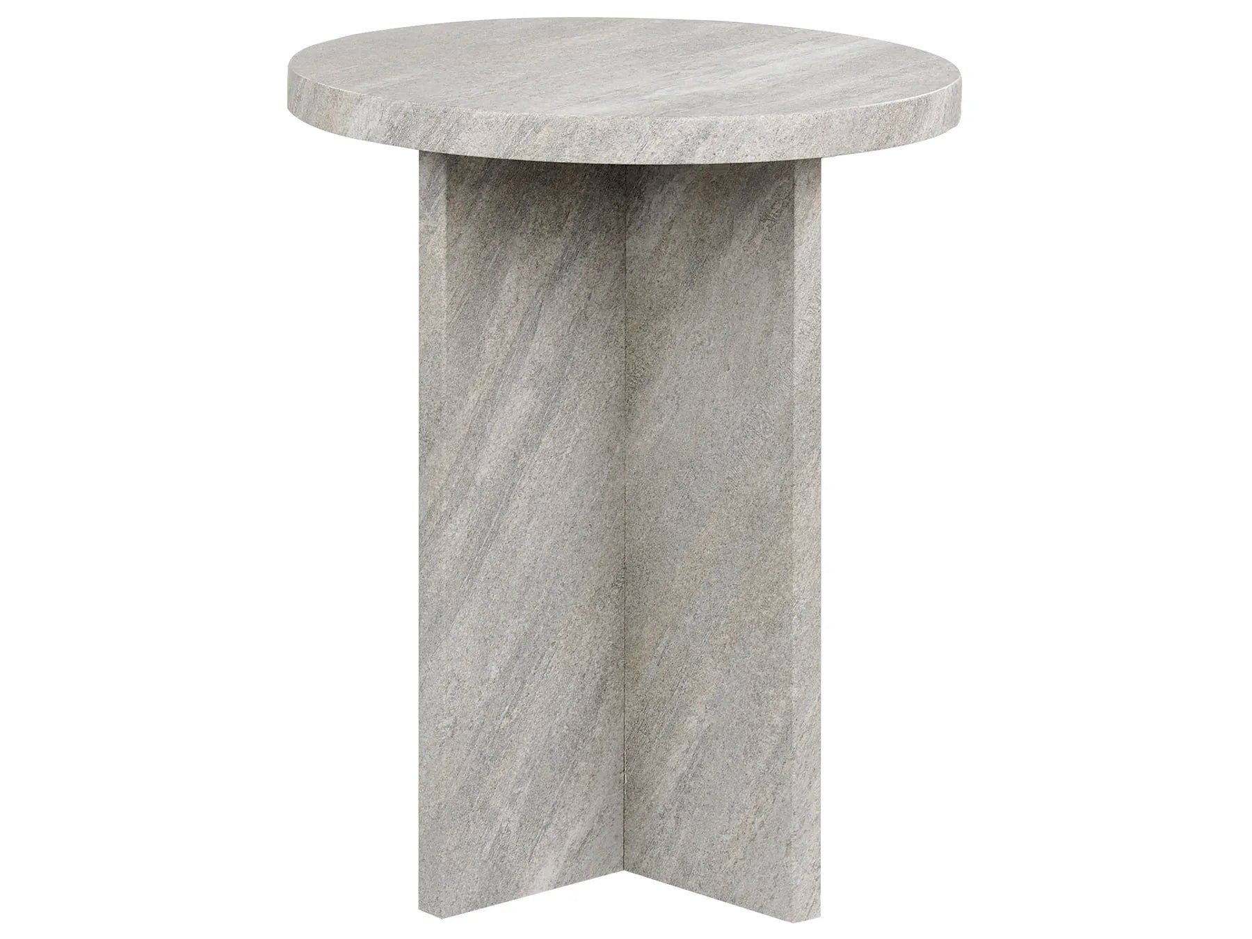 Side Table STANTON Grey Concrete Effect