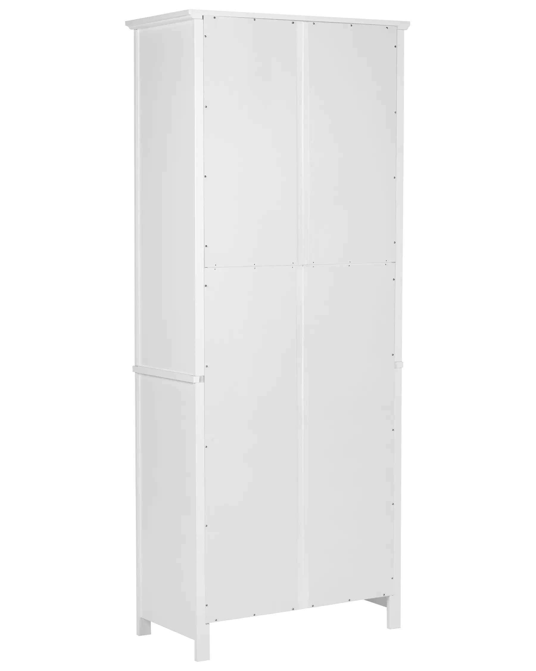 Glass Display Cabinet LUSBY 75 cm White