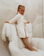 Rocking Chair OULU Boucle White