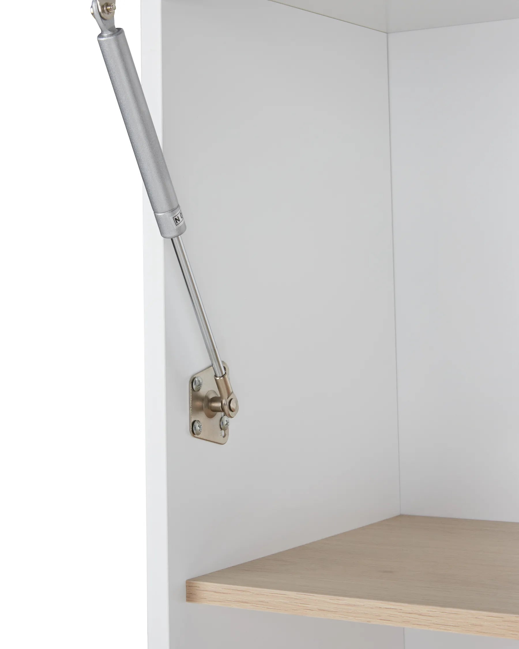 Glass Display Cabinet PARLIN 82 cm White