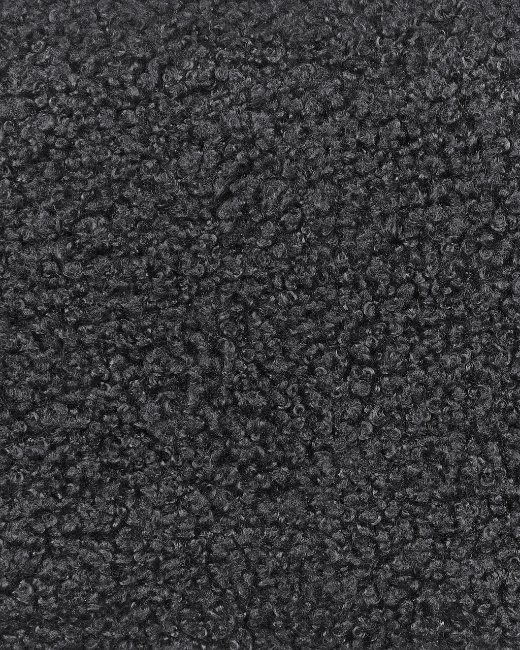 Set of 2 Bar Chairs ALLISON Boucle Black