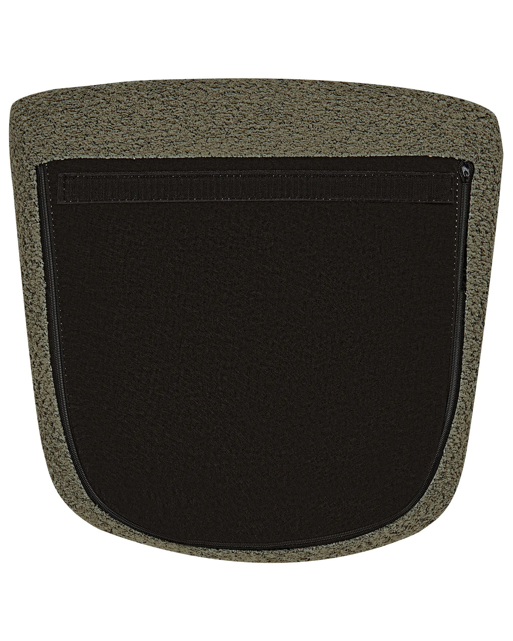 Rocking Chair ANASET Boucle Dark Green