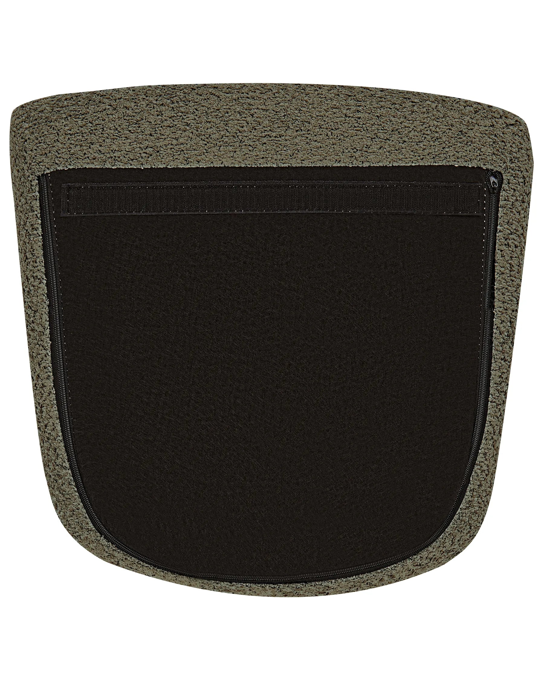 Rocking Chair ANASET Boucle Dark Green