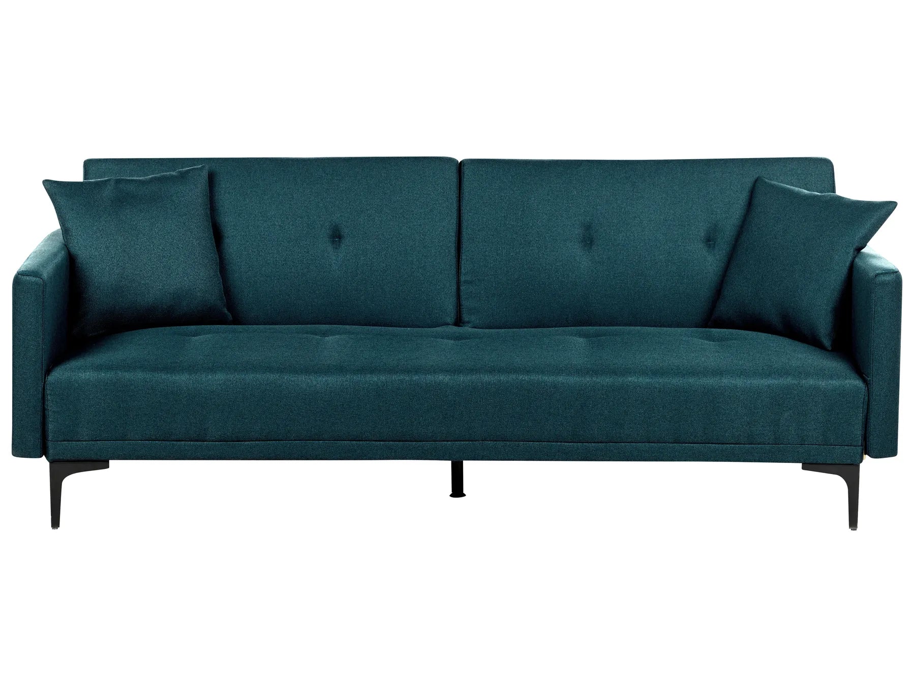 Sofa Bed 3 Seater LUCAN Fabric Blue