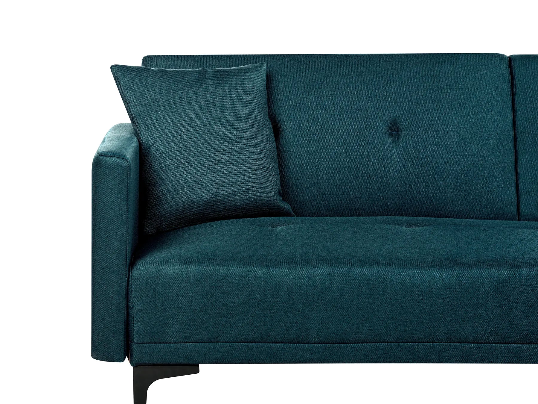 Sofa Bed 3 Seater LUCAN Fabric Blue