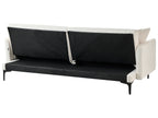 Sofa Bed 3 Seater LUCAN Boucle Off-White
