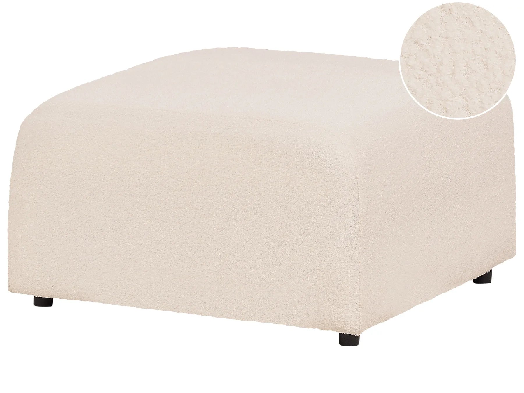Ottoman FALSTERBO Boucle Light Beige
