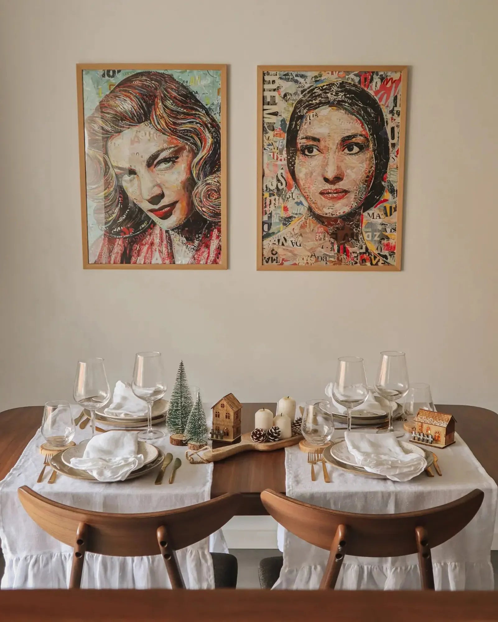 Dining Table MADOX Dark Walnut 150 cm 90 cm