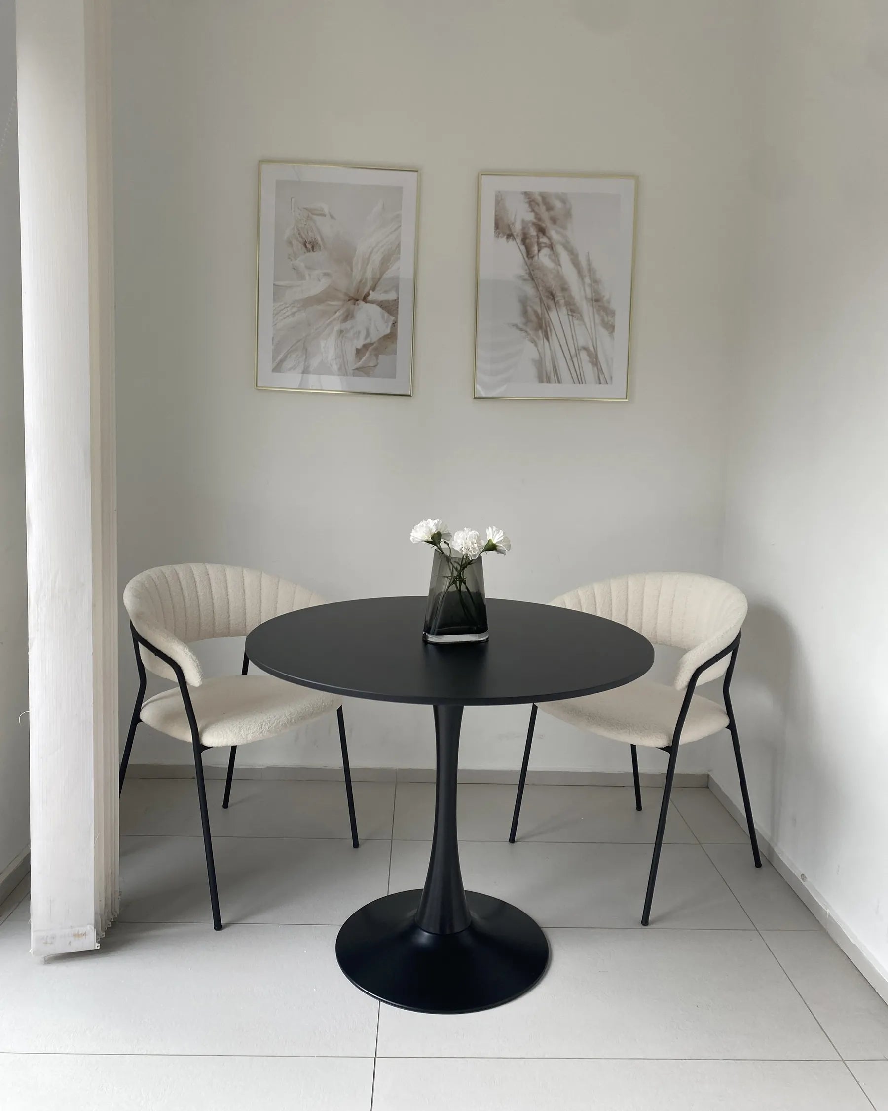 Dining Table BOCA Black 90 cm 90 cm
