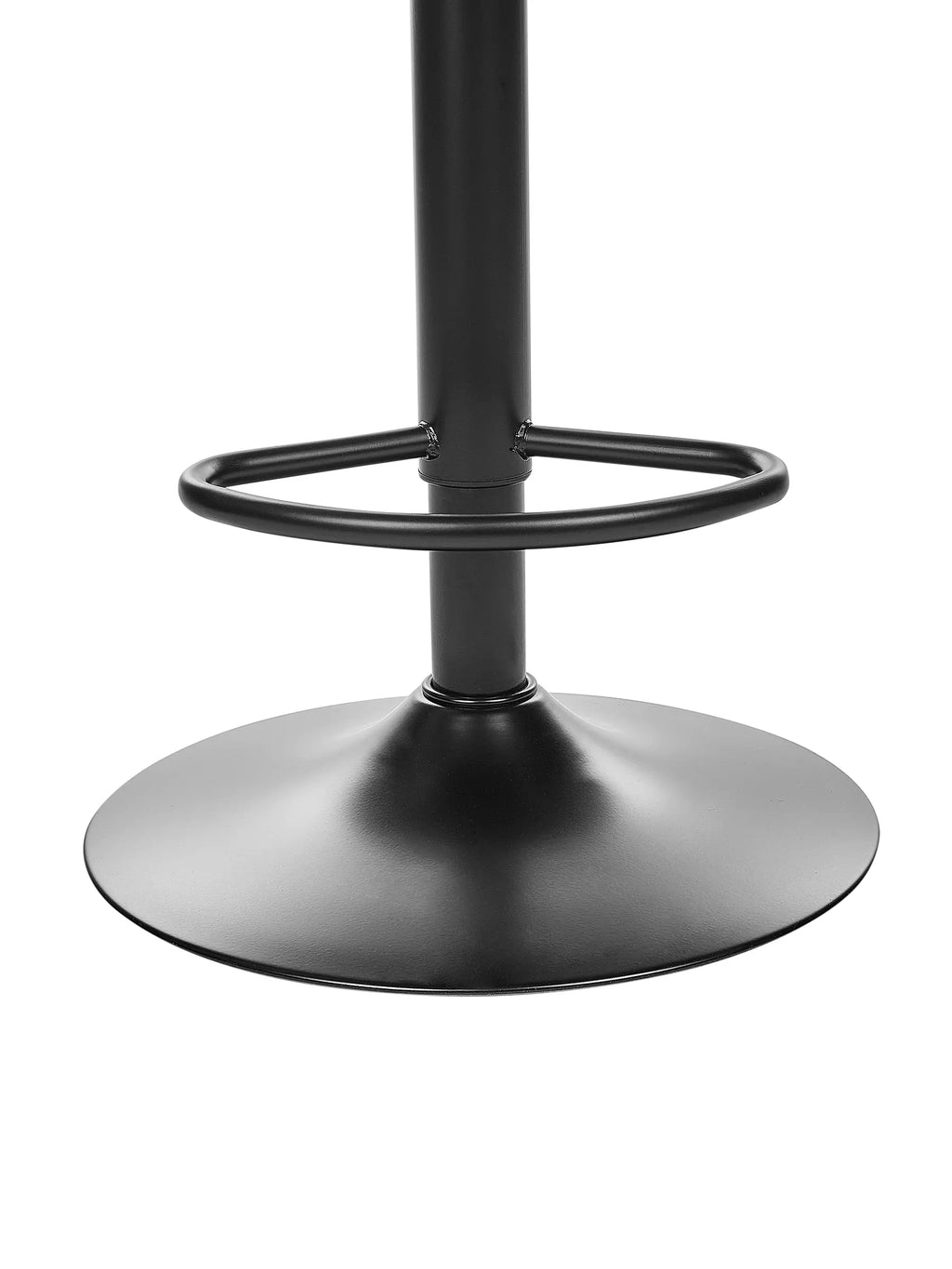 Set of 2 Bar Chairs DUBROVNIK Faux Leather Swivel Light Beige