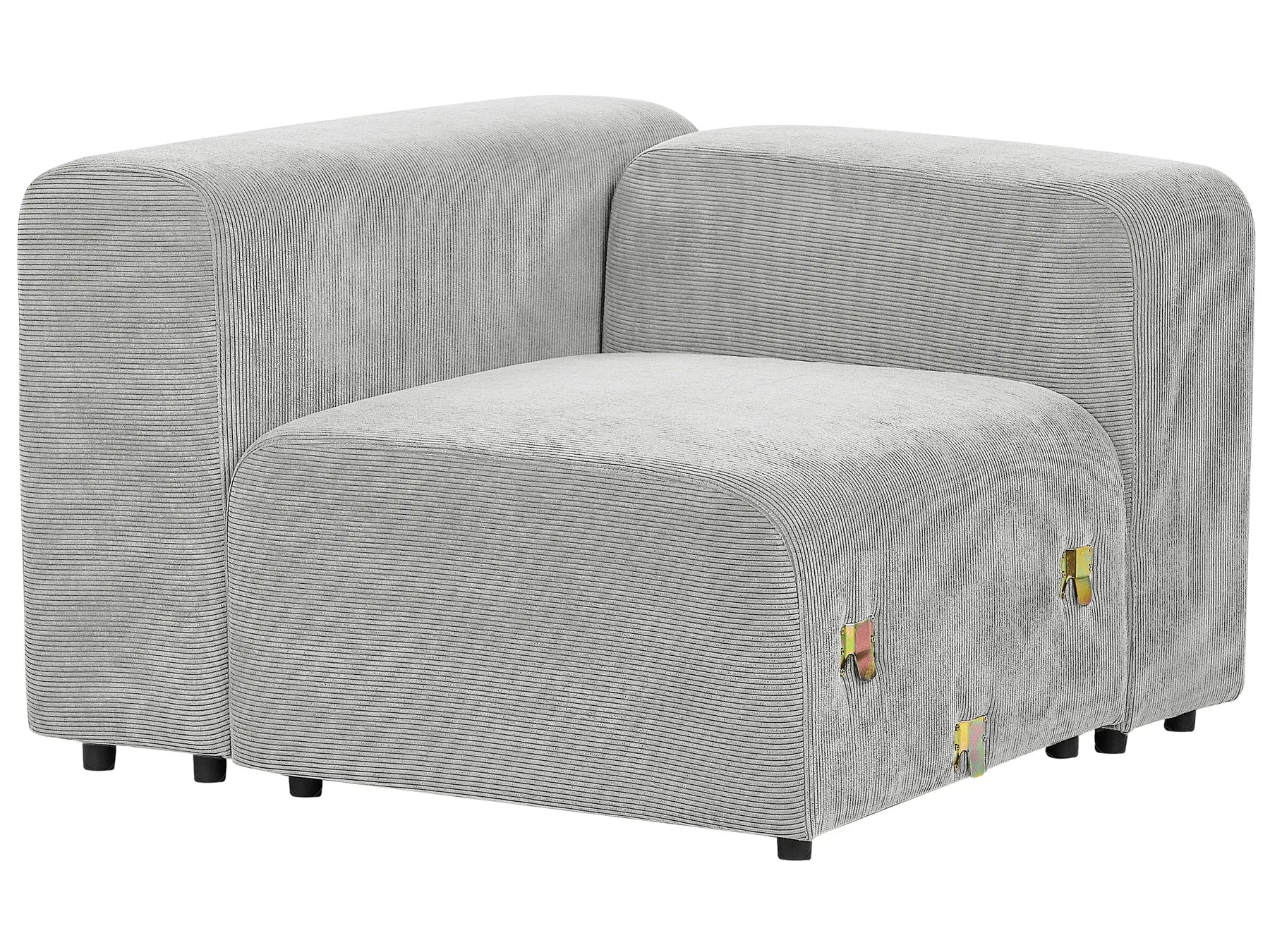Modular Sofa 3 Seater FALSTERBO Corduroy Grey
