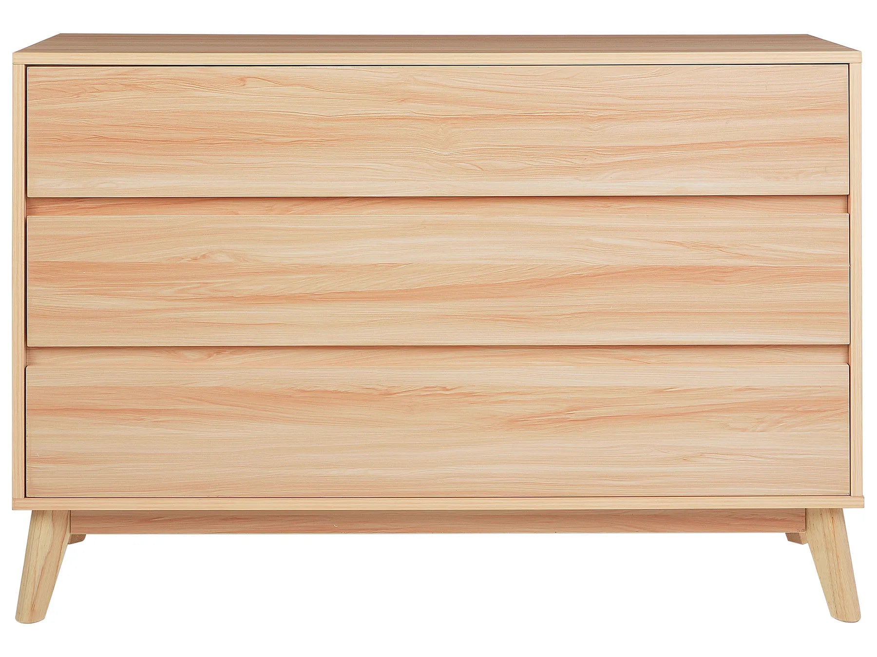 3 Drawer Chest SARDIS Light Brown