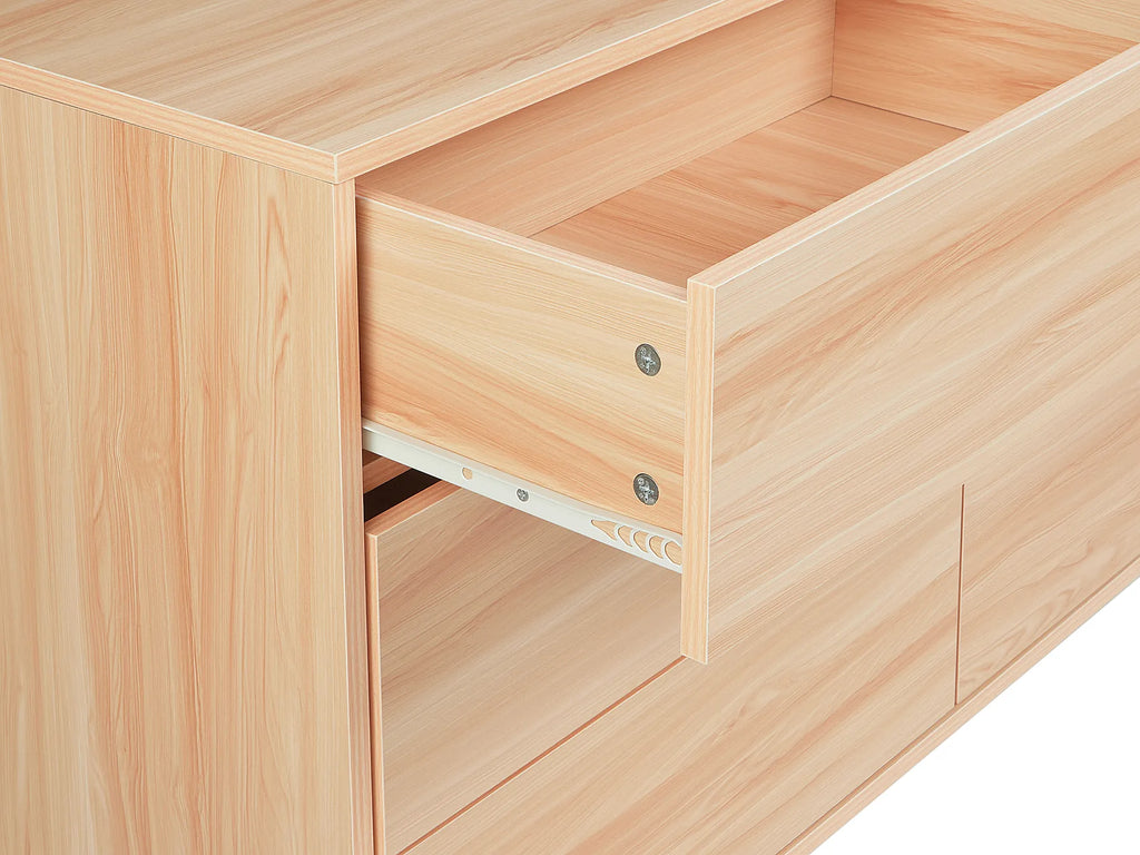 6 Drawer Chest SHARPE Light Brown