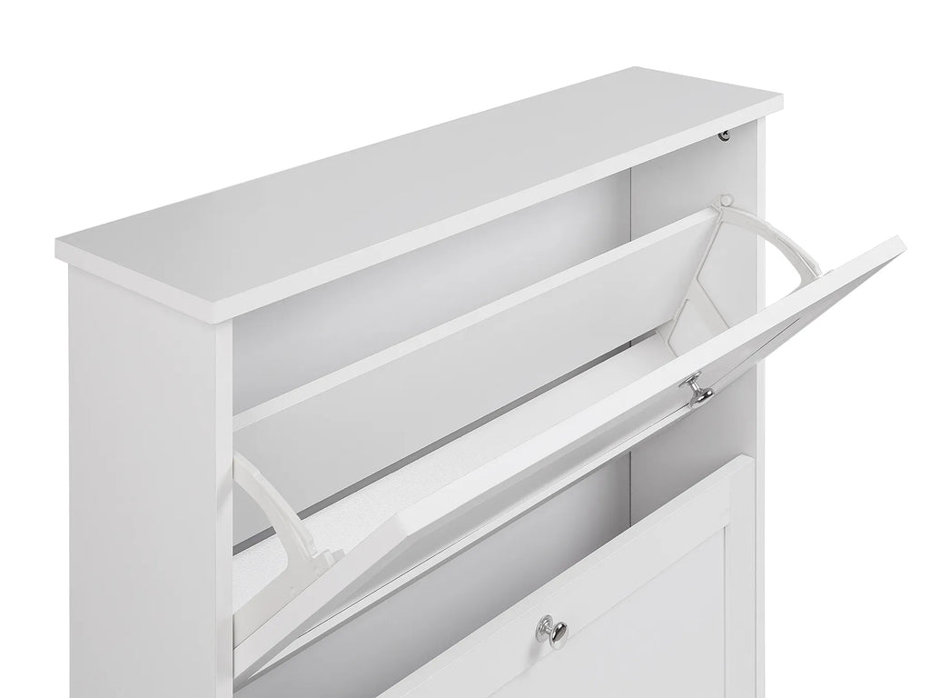 Shoe Storage Cabinet CHELAN White
