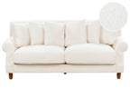 Sofa 2 Seater EIKE Boucle Off-White