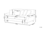 Sofa 2 Seater EIKE Boucle Off-White