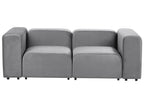 Modular Sofa 2 Seater FALSTERBO Velvet Grey