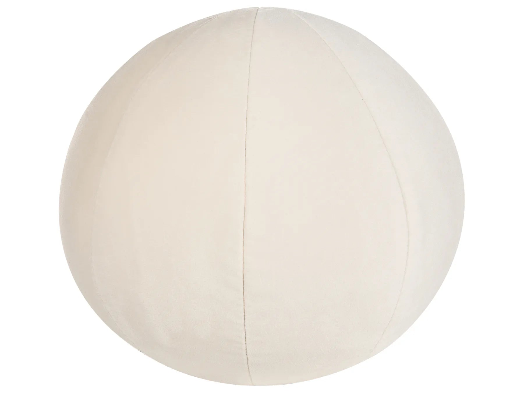 Living Room Set 5 Seater LEIREN Velvet Off-White