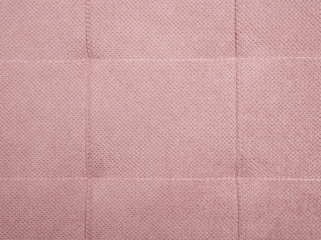 Storage Ottoman OREM Fabric Pink