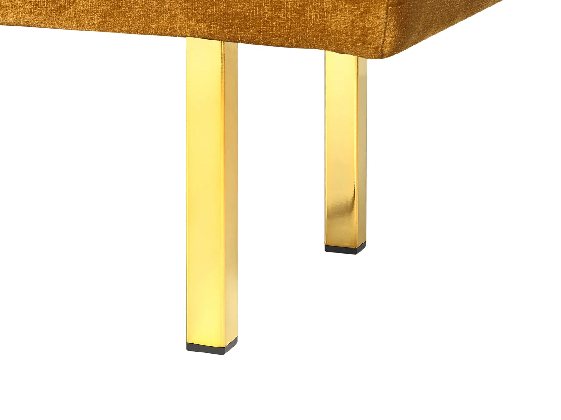 Bench ROSEVILLE Velvet Mustard