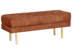 Bench ROSEVILLE Velvet Dark Red