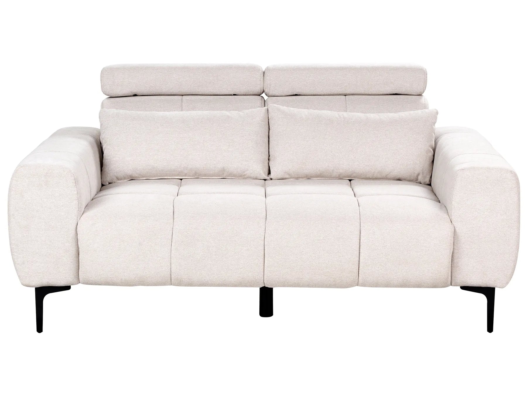 Sofa 2 Seater VEGAMO Fabric Beige