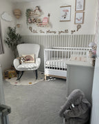 Rocking Chair ANASET Boucle Light Beige