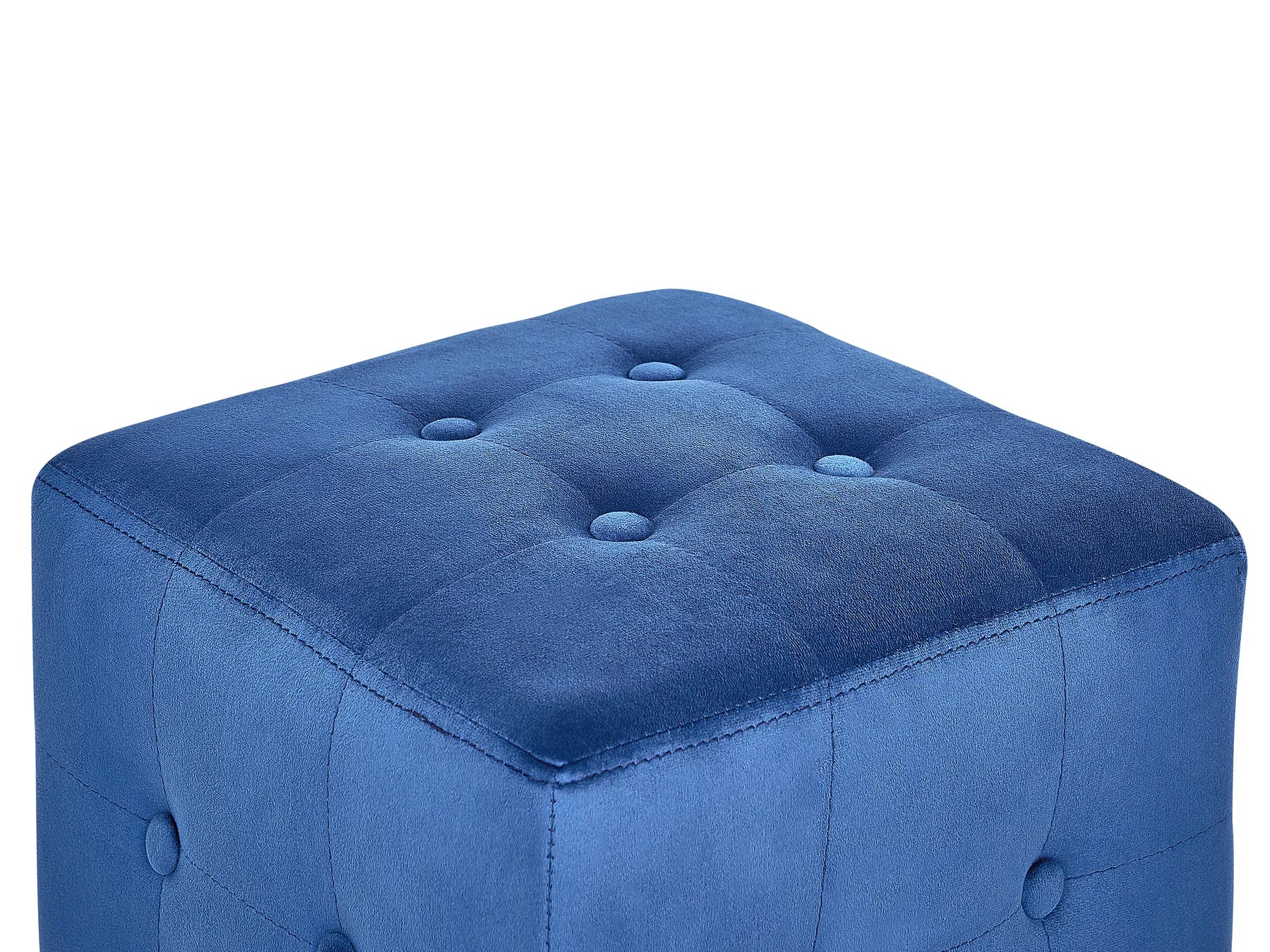 Pouffe WISCONSIN Velvet Blue