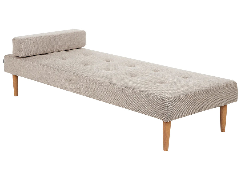 Chaise Longue NIORT Fabric Beige
