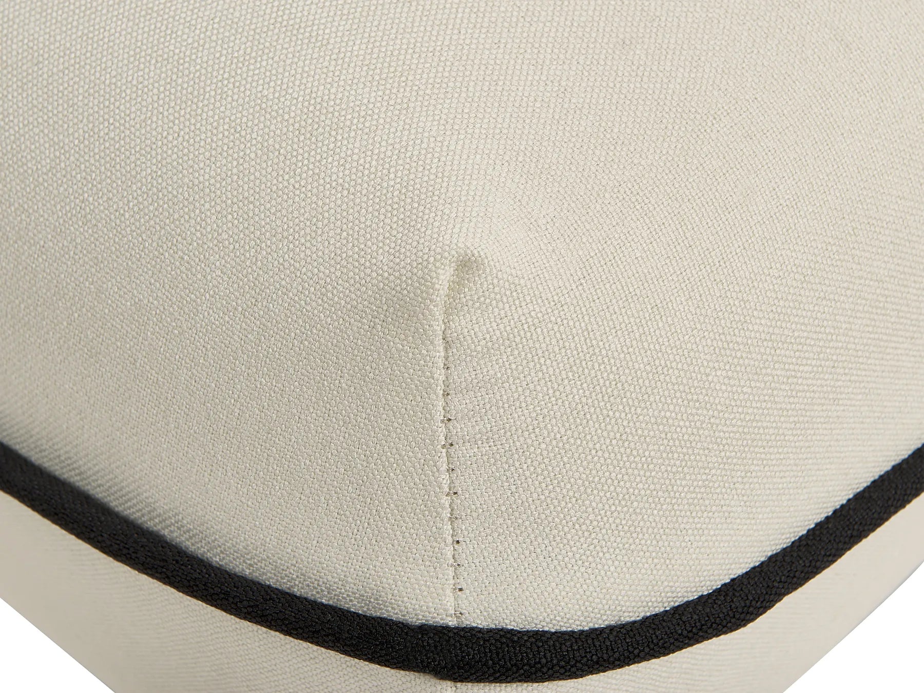 Ottoman TONSBERG Fabric Light Beige