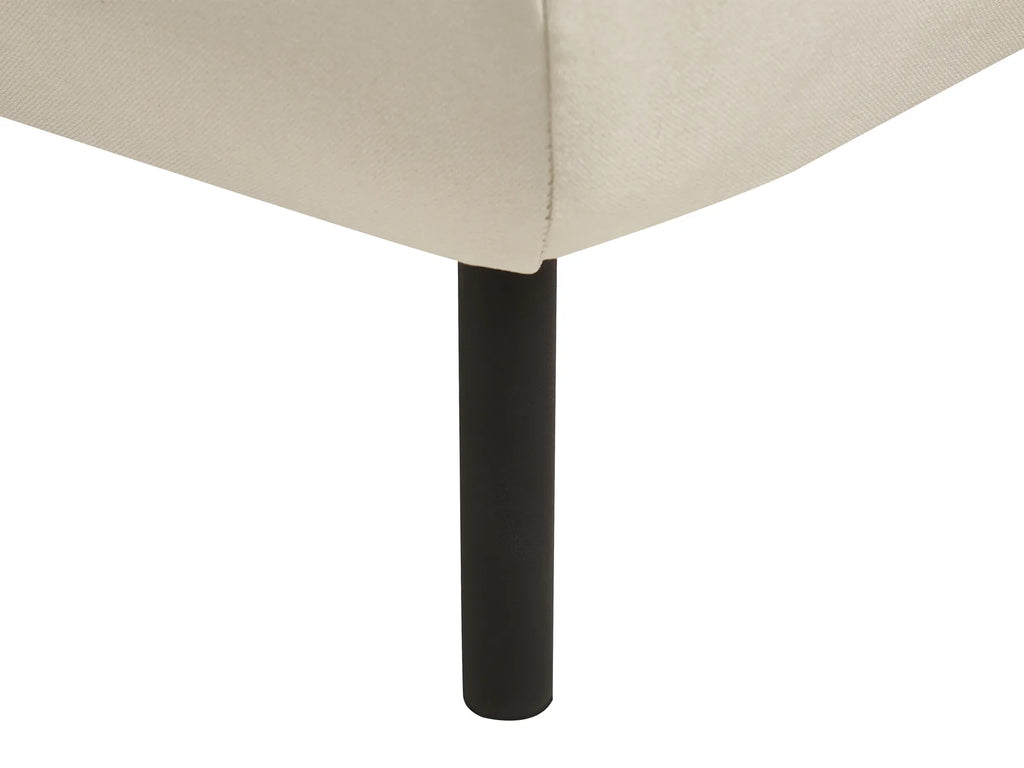 Ottoman TONSBERG Fabric Light Beige