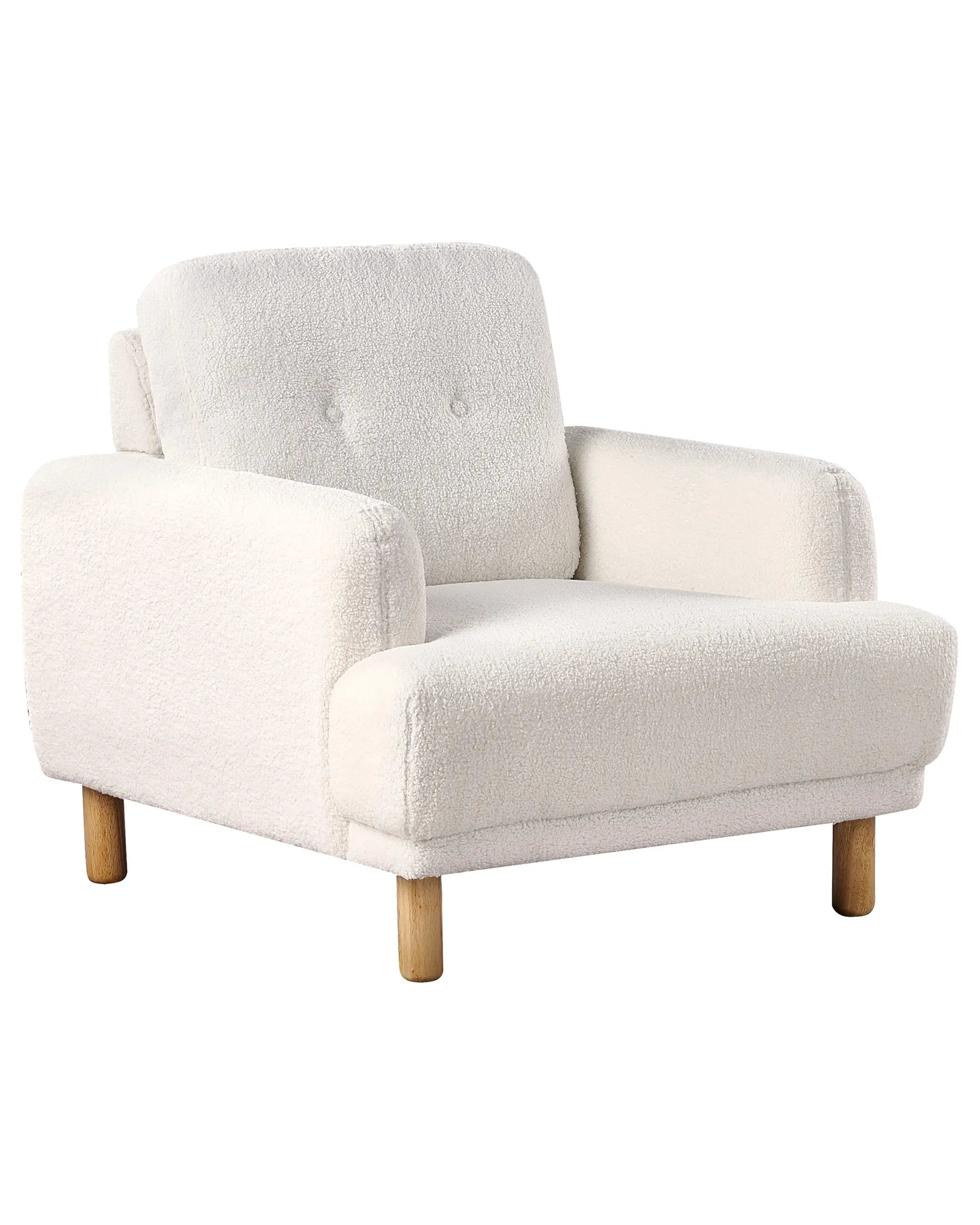 Armchair TUVE Boucle White