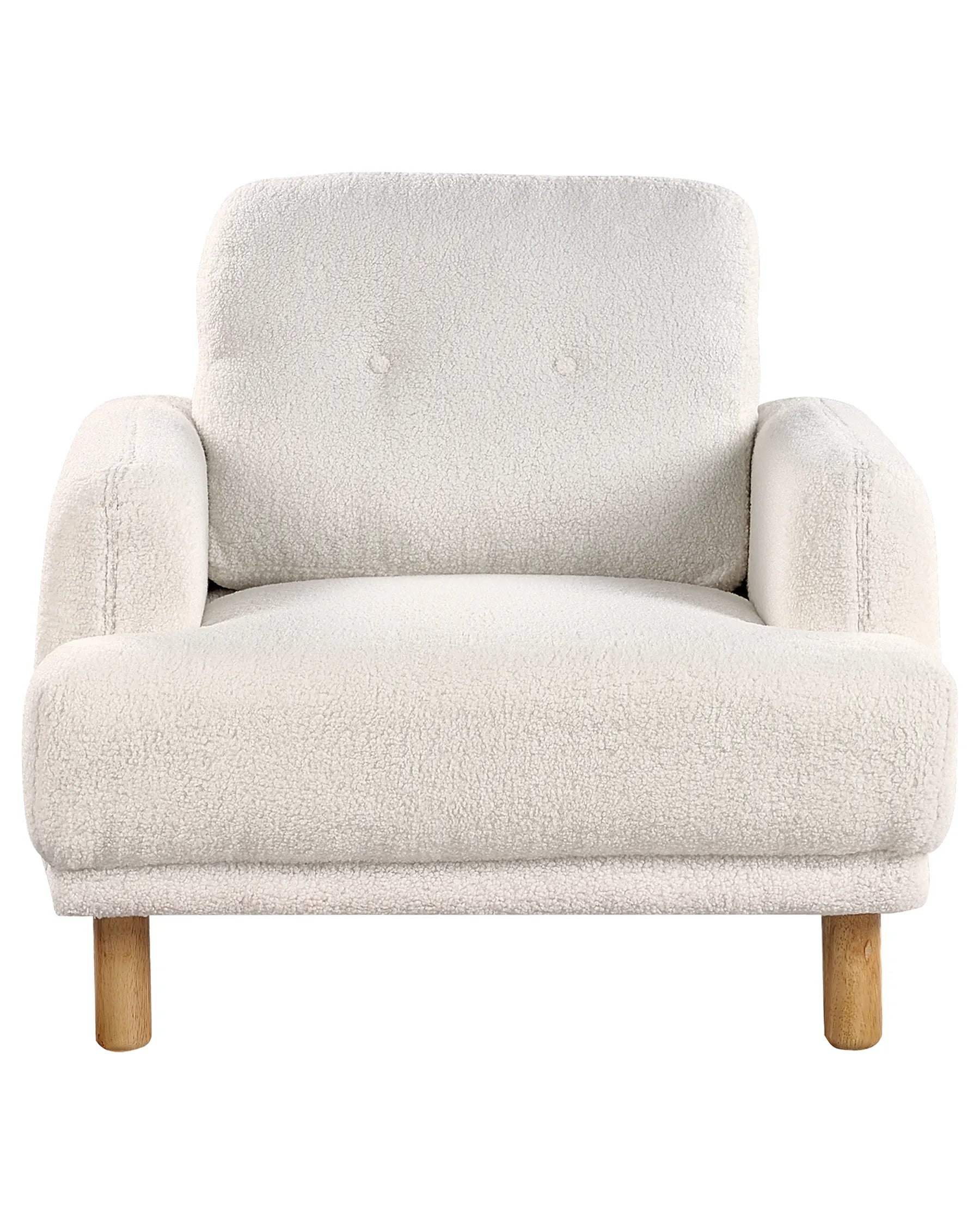 Armchair TUVE Boucle White