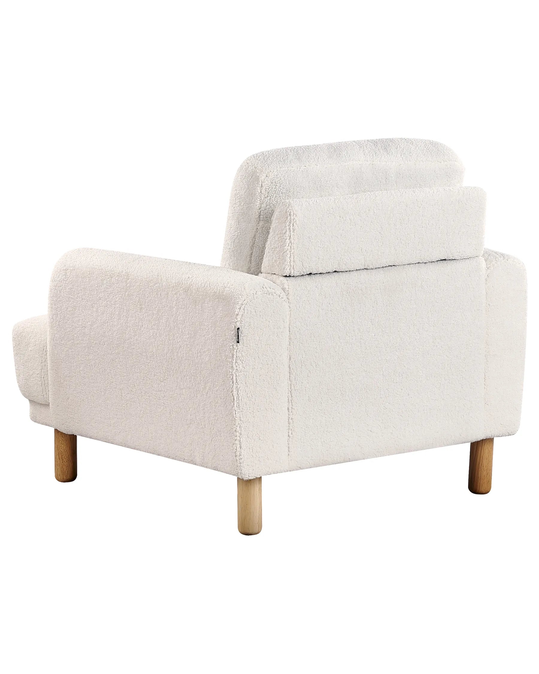 Armchair TUVE Boucle White