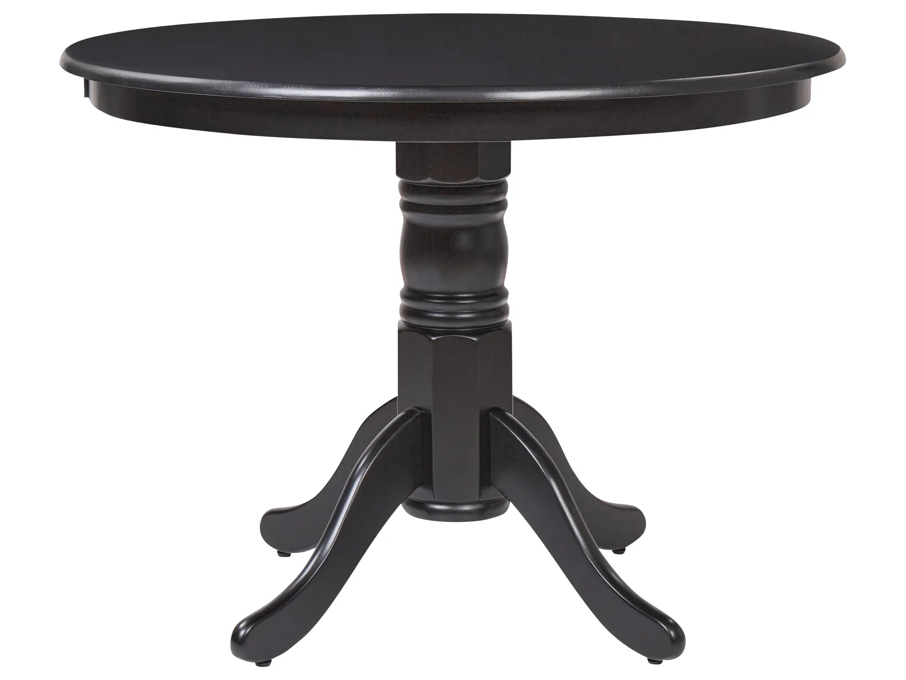 Dining Table AKRON Black 100 cm 100 cm