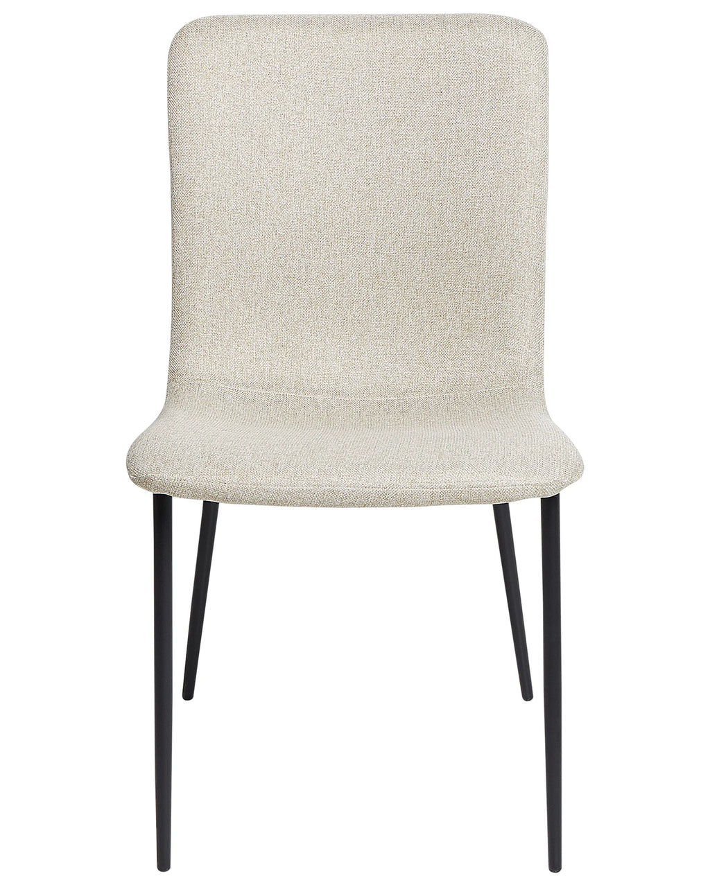 Set of 4 Dining Chairs Light Beige