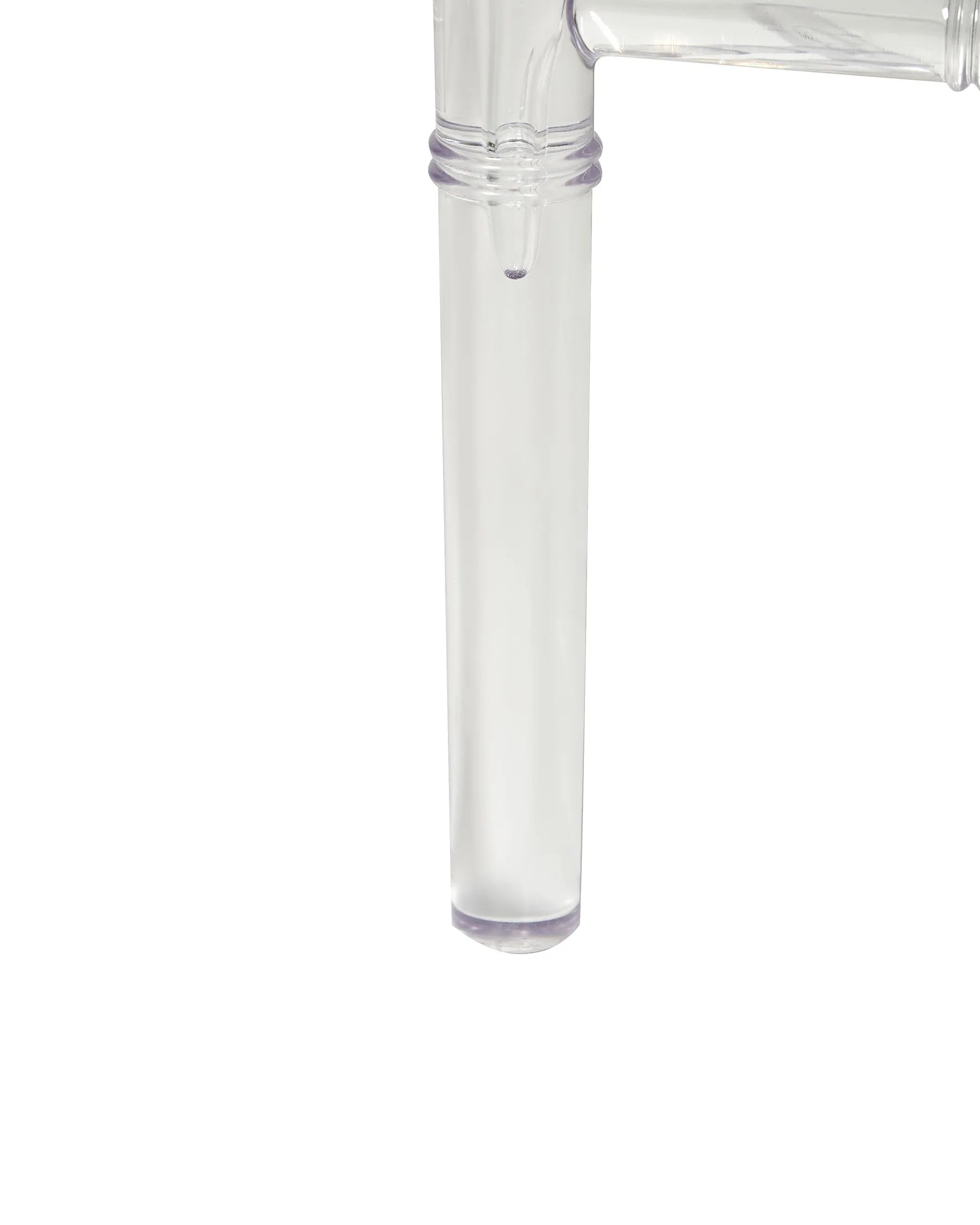 Set of 2 Dining Chairs MENDON Transparent