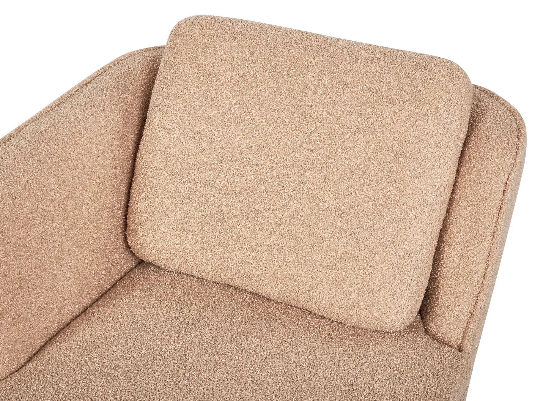 Right-Hand Chaise Lounge ARTHEZE Boucle Beige