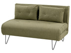 Living Room Set 3 Seater VESTFOLD Fabric Olive Green